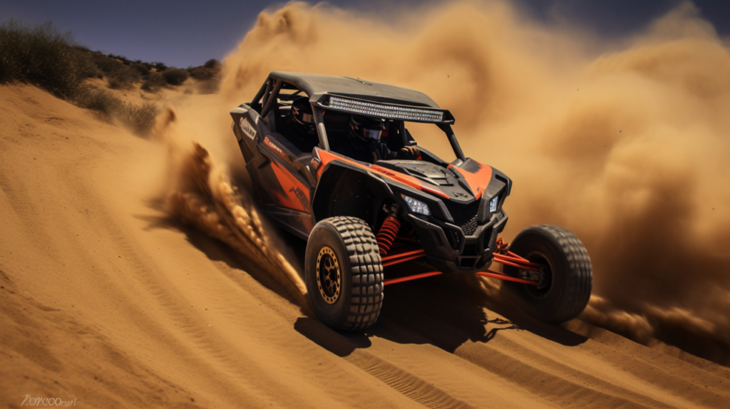 UTV in Sand dunes